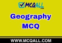Earth’s Structure – Crust, Mantle & Core | Physical Geography MCQ Question and Answer