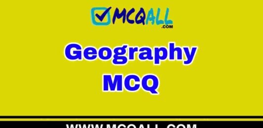 Earth’s Structure – Crust, Mantle & Core | Physical Geography MCQ Question and Answer